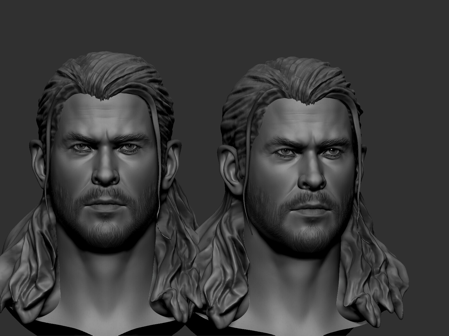 ArtStation - Thor Head | Resources