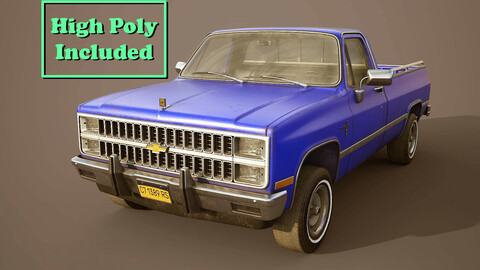 Chevrolet C10 1982 Blue