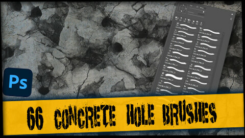 66 Concrete Hole Brushes