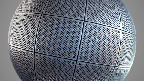 PBR floor drain grate 2K Material