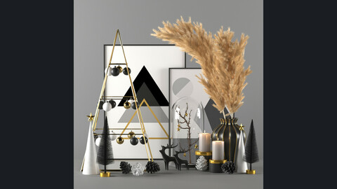 Christmas decorative set