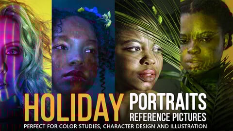 FREE Holiday Portraits Reference Pack