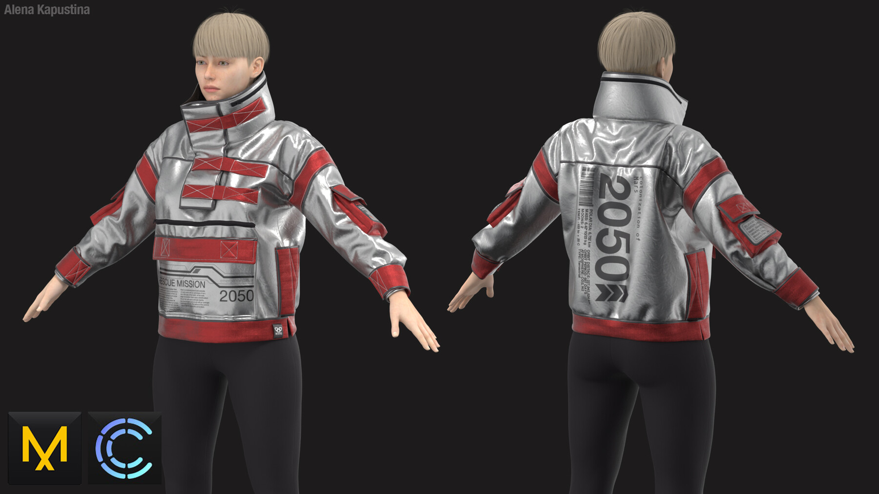 ArtStation - Baseball uniform / Marvelous Designer / Clo 3D project + obj