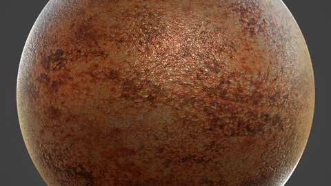 PBR Rust Metal 4K MATERIAL