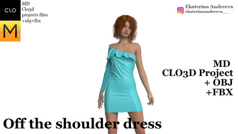 Off the shoulder dress