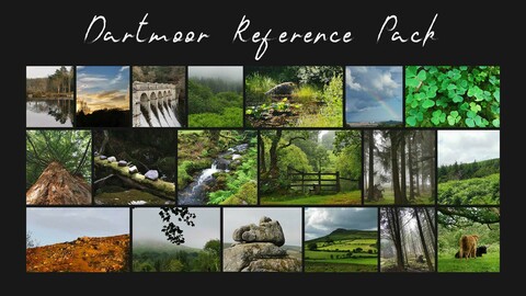 FREE Dartmoor Reference Pack for Artist's - Volume I