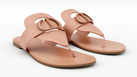 30 Montaigne Flat Thong Sandal