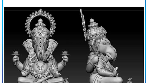 Ganesha Idol 3D Printable model