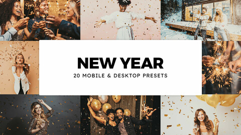 20 New Year LUTs and Lightroom Presets