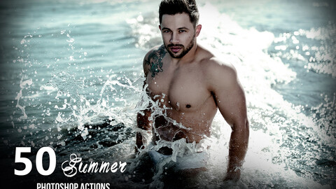 50 Summer Photoshop Actions