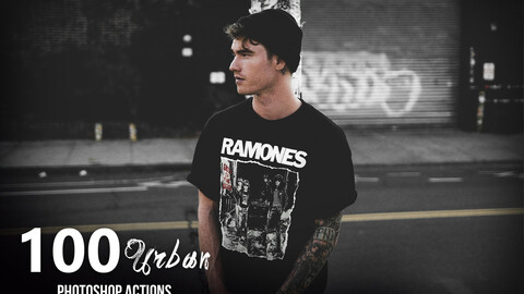 100 Urban Photoshop Actions