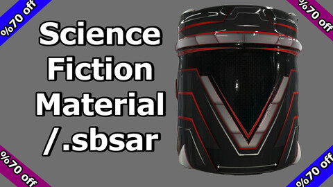 Science Fiction Material / v6 / .sbsar