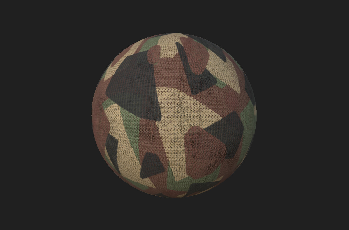 ArtStation - Camo Rounded Triangles Pattern | Game Assets