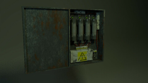 Fuse Box Puzzle - Unity .FBX 3D Model.-