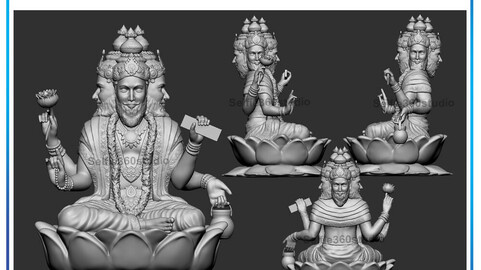 Bramha Idol 3D Printable model