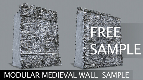 Medieval Modular Wall Free Sample