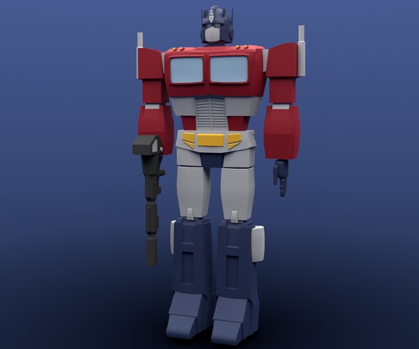 ArtStation - Optimus Prime | Game Assets