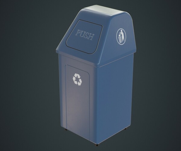 ArtStation Dustbin 5A Game Assets