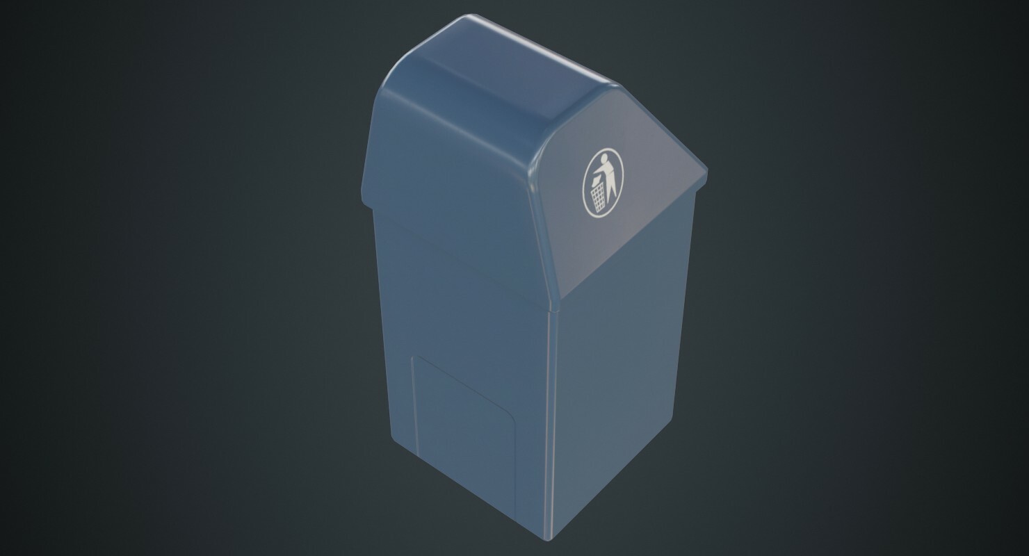 ArtStation Dustbin 5A Game Assets