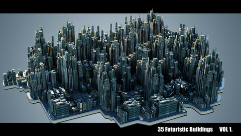 Futuristic Buildings VOL. 1