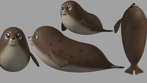 cartoon seal