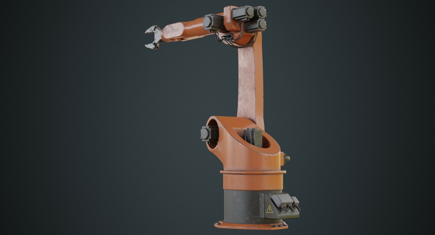 ArtStation - Industrial Robot 3B | Game Assets