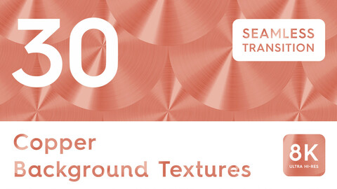 30 Copper Background Textures