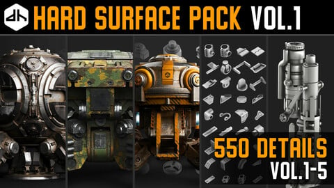 Hard Surface Pack Vol.1