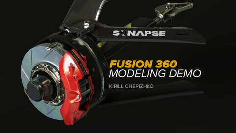 FUSION 360: Brake assembly demo