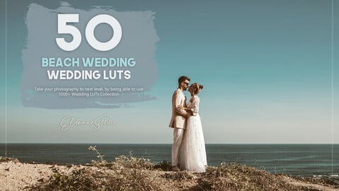 50 Beach Wedding LUTs Pack