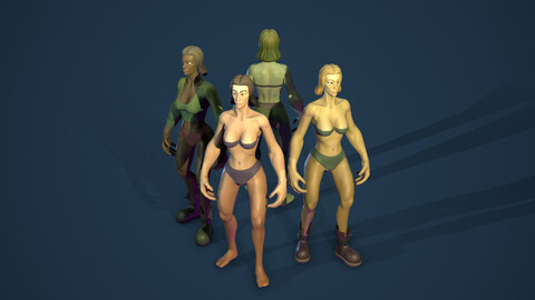 Stylized Human Female
