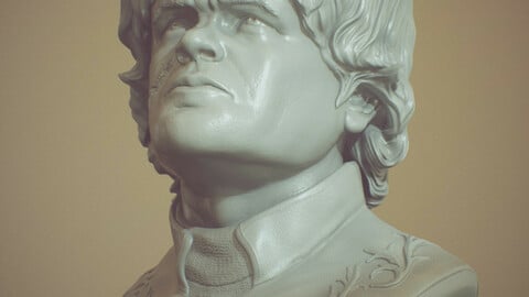 Game Of Thrones Tyrion Lannister Bust for 3D Printing 3D print model