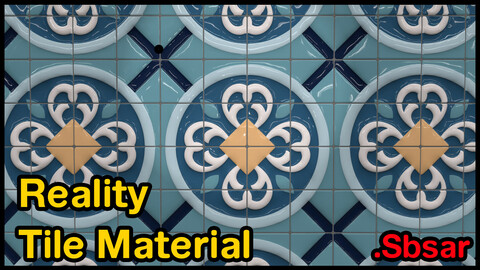 Reality Tile Material / v8 / .sbsar