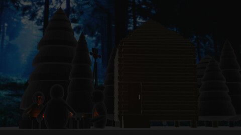 жуткий дом / spooky house