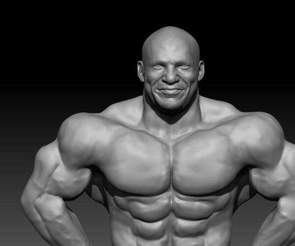 ArtStation - Big Ramy Body builder 3d model | Resources