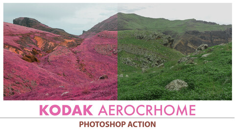 Infrared Aerochrome Photoshop Action