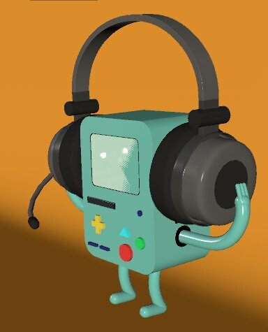 adventure time bmo headphones