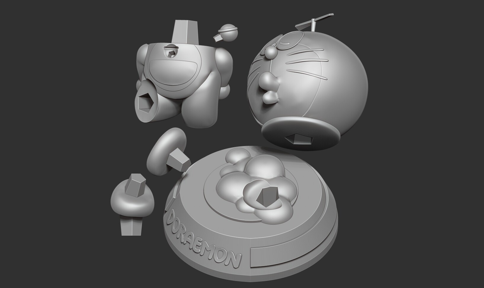 Artstation Doraemon Resources