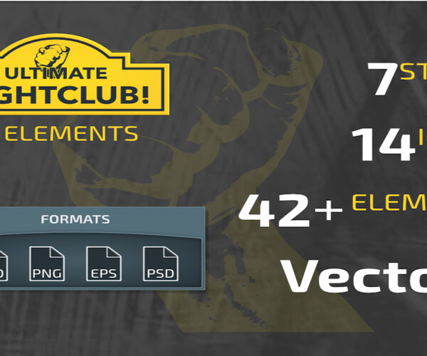 ArtStation Game UI Kit (Fighting) Game Assets