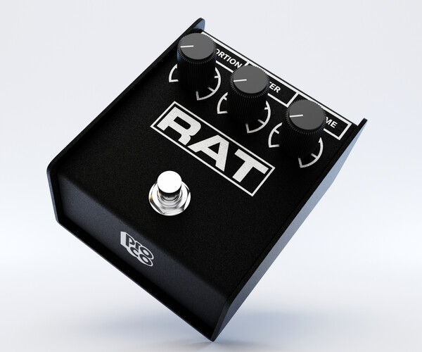 ArtStation - Proco Rat 2 Distortion Pedal | Resources