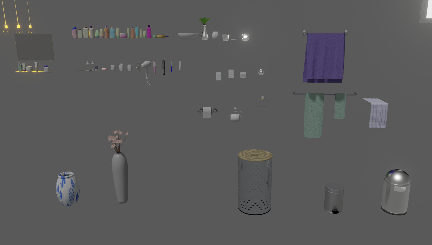 ArtStation - Bathroom Asset Pack | Game Assets