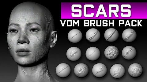 Scars HQ Brush Pack