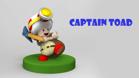 Captain Toad for 3d printing