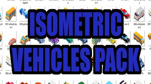 Isometric Vehicles Pack