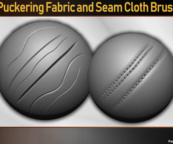 FABRIC BALL AND BRUSH