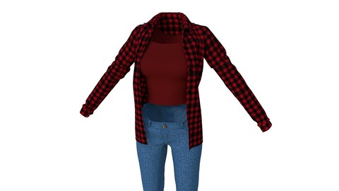 Casual Girl Outfit -1