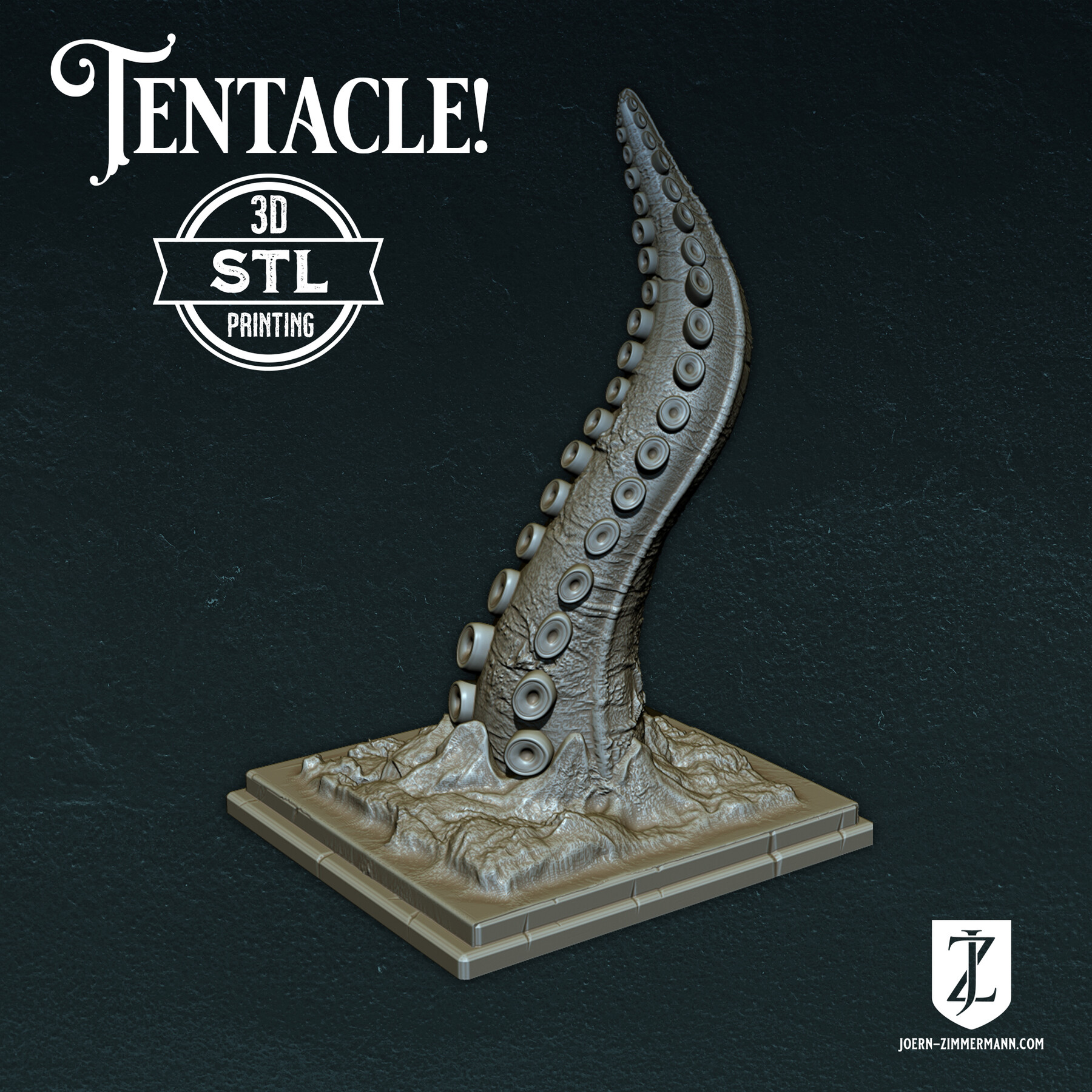 ArtStation - TENTACLE! STL for 3D Printing