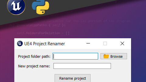 Unreal Engine 4 Project Renamer