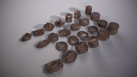 3D Tin Can Collection