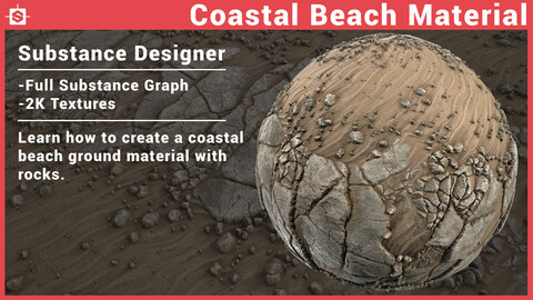 Coastal Beach - Substance Designer